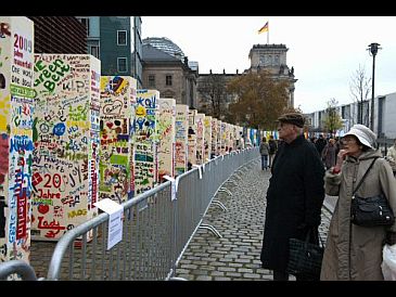Testimonio del muro de berlin